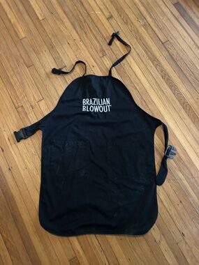 Brazilian Blowout Black Salon Apron